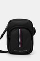 Σακίδιο Tommy Hilfiger υφασμάτινο μαύρο AM0AM12727