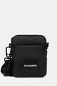 Δερμάτινο φακελάκι AllSaints FALCON λείο δέρμα μαύρο M165XB