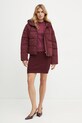 Μπλουζάκι Guess W4BI26.J1314 μπορντό AW24