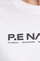 Βαμβακερό μπλουζάκι P.E Nation Aero SS Tee λευκό 243T329