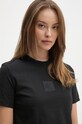 Βαμβακερό μπλουζάκι Calvin Klein Jeans μαύρο J20J224253