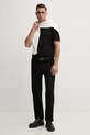 Βαμβακερό μπλουζάκι Armani Exchange XM000089.AF10361 μαύρο AW24