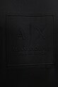 Βαμβακερό μπλουζάκι Armani Exchange XM000089.AF10361 μαύρο