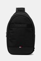 Σακίδιο πλάτης Tommy Hilfiger υφασμάτινο μαύρο AM0AM13572