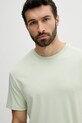 Ρούχα Βαμβακερό μπλουζάκι Calvin Klein LV04LB275G πράσινο