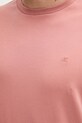 Βαμβακερό μπλουζάκι Calvin Klein πορτοκαλί LV04LB275G