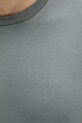 Βαμβακερό μπλουζάκι Calvin Klein γκρί LV04LB275G