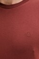 Βαμβακερό μπλουζάκι Calvin Klein κόκκινο LV04LB275G
