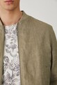 Λινό μπουφάν bomber Medicine RS25.KUM700 πράσινο