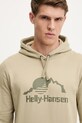 Helly Hansen μπλούζα πράσινο 62975