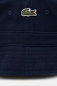 Βαμβακερό καπέλο Lacoste RK2056 σκούρο μπλε SS25
