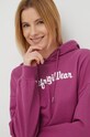 Βαμβακερή μπλούζα RefrigiWear ροζ R05200.FH9122