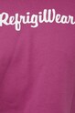 Βαμβακερή μπλούζα RefrigiWear R05200.FH9122 ροζ