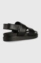 Δερμάτινα σανδάλια Vagabond Shoemakers Shoemakers Seth 5390.201.20 μαύρο SS24