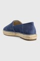 Παπούτσια Εσπαντρίγιες σουέτ Polo Ralph Lauren CEVIO 803862549001.400 σκούρο μπλε
