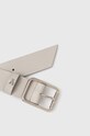 Δερμάτινη ζώνη Patrizia Pepe CW6409.L001 γκρί AW24