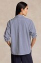 Βαμβακερό πουκάμισο Polo Ralph Lauren 211891419 μπλε SS24
