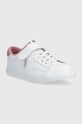 Παιδικά αθλητικά παπούτσια Polo Ralph Lauren RF104102.27.34 λευκό SS23
