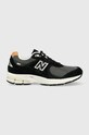 Αθλητικά New Balance M2002REB δέρμα σαμουά μαύρο M2002REB