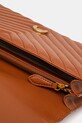 Δερμάτινη τσάντα Pinko 100941.A0GK καφέ