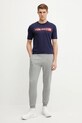 Μπλουζάκι Under Armour 1376830 σκούρο μπλε SS25