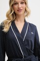 Βαμβακερό μπουρνούζι Lauren Ralph Lauren σκούρο μπλε I814702