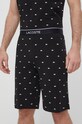 Πιτζάμα Lacoste 4H3304 μαύρο
