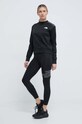 Αθλητική μπλούζα The North Face Reaxion NF0A87JWKT01 μαύρο SS24