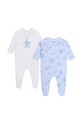 Βρεφικές βαμβακερές ρόμπες Kenzo Kids 2-pack 2-pack μπλε K60074.