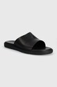 Δερμάτινες παντόφλες Vagabond Shoemakers MASON μαύρο 5765.001.20