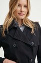 Βαμβακερή καμπαρντίνα Lauren Ralph Lauren 200934375 μαύρο SS24
