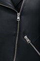 Δερμάτινο jacket HUGO 50512604 μαύρο