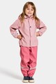 Παιδική ολόσωμη φόρμα Didriksons SLASKEMAN KIDS SET 2 ροζ 505292