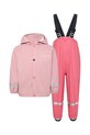 Παιδική ολόσωμη φόρμα Didriksons SLASKEMAN KIDS SET 2 505292 ροζ SS25