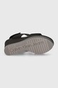 Σανδάλια Calvin Klein Jeans WEDGE SANDAL WEBBING IN MR WEDGE SANDAL WEBBING IN MR YW0YW01360 μαύρο