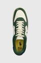 Δερμάτινα αθλητικά παπούτσια Polo Ralph Lauren Masters Crt πράσινο 809931571003.101