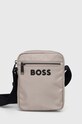 Σακίδιο BOSS υφασμάτινο μπεζ 50511961