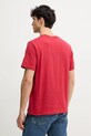 Ρούχα Βαμβακερό μπλουζάκι Pepe Jeans Eggo PM508208 κόκκινο