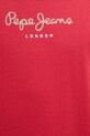 Βαμβακερό μπλουζάκι Pepe Jeans Eggo PM508208 κόκκινο