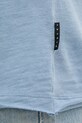 Βαμβακερό μπλουζάκι Sisley 3WF0S4001 μπλε