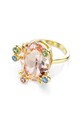 Σετ δαχτυλιδιών Swarovski GEMA 3-pack 5705811 χρυσαφί