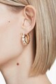 Σκουλαρίκια Swarovski IMBER 5711483 χρυσαφί