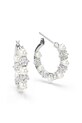 Swarovski σκουλαρίκια MATRIX 5709256 ασημί SS25