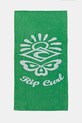 Βαμβακερή πετσέτα Rip Curl πράσινο 01OWTO