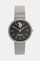 Ρολόι U.S. Polo Assn. CORAL ασημί USP5667BK