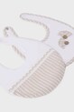 Βρεφική σαλιάρα Mayoral Newborn 2-pack 9875.2D.Newborn.PPYH μπεζ SS25