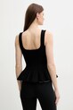 Ρούχα Top Elisabetta Franchi MK49B51E2 μαύρο
