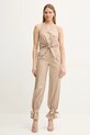 Βαμβακερό τοπ Marciano Guess PAT 5GGH30.7315A μπεζ SS25