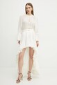 Βαμβακερή μπλούζα Marciano Guess ELSA 5GGH33.7317A μπεζ SS25