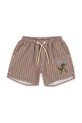 Παιδικό Μαγιό Konges Sløjd SEER ASNOU SWIMSHORT GRS KS102498 καφέ SS25